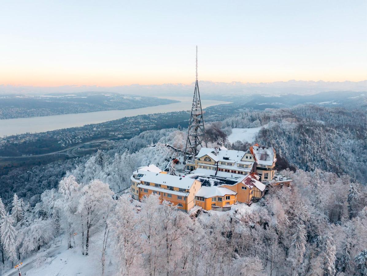 Hotel Uto Kulm - autofrei Bonstetten Exterior foto