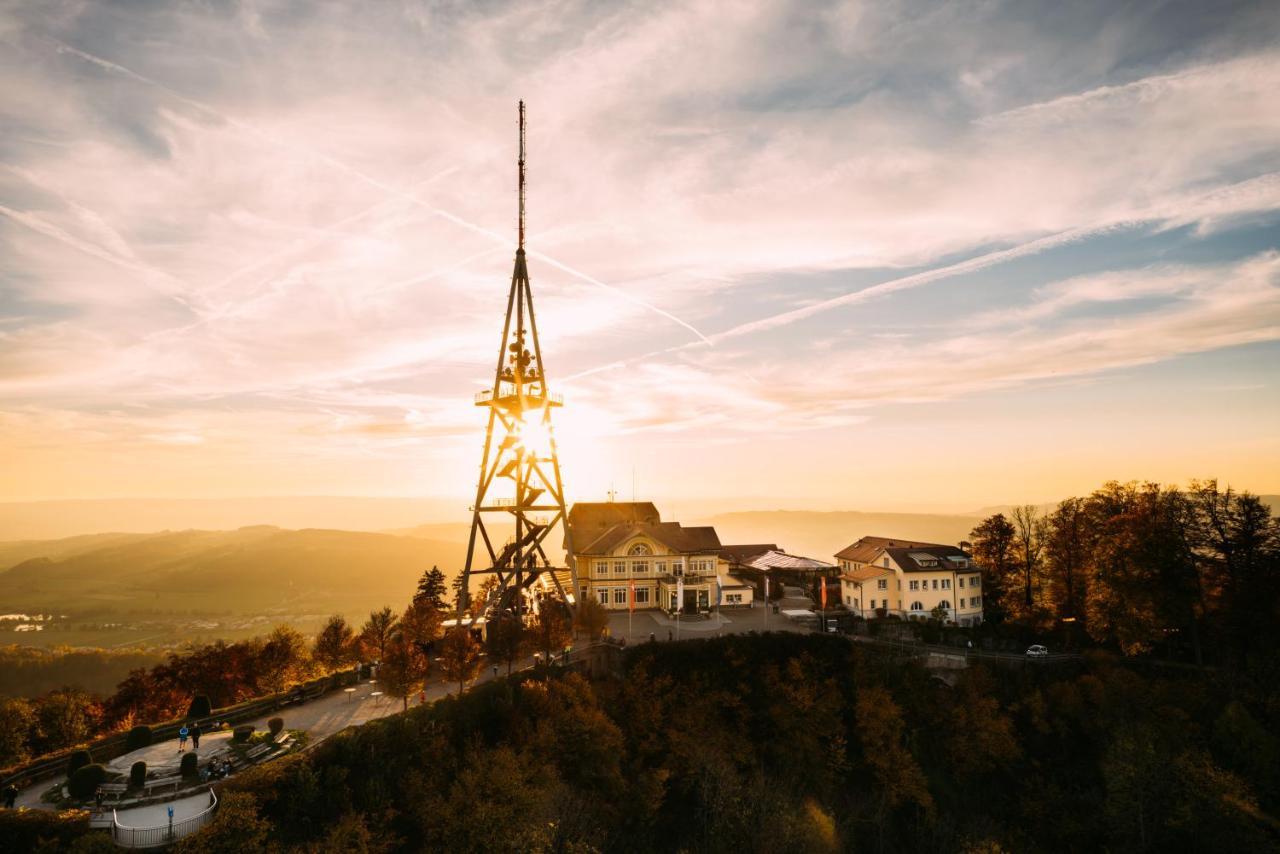 Hotel Uto Kulm - autofrei Bonstetten Exterior foto
