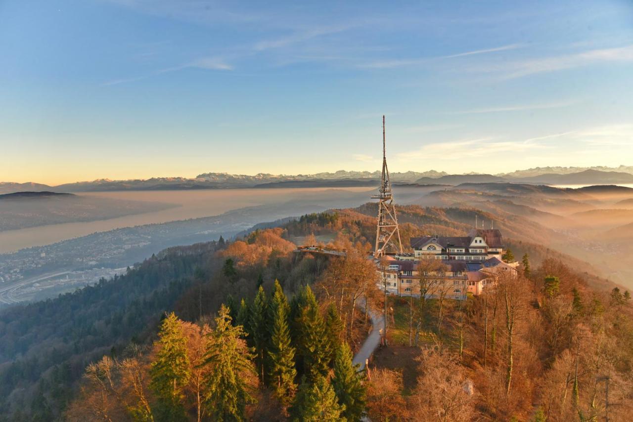 Hotel Uto Kulm - autofrei Bonstetten Exterior foto