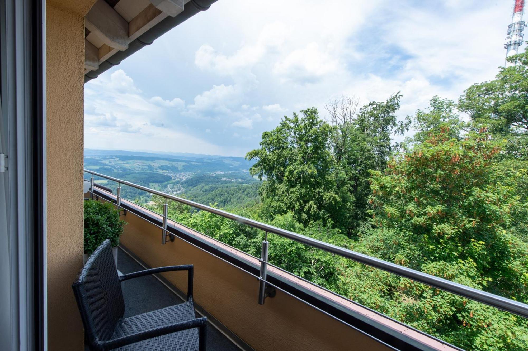 Hotel Uto Kulm - autofrei Bonstetten Exterior foto